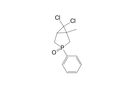 6,6-Dichloro-1-methyl-3-phenyl-3-phosphabicyclo[3.1.0]hexane 3-oxide