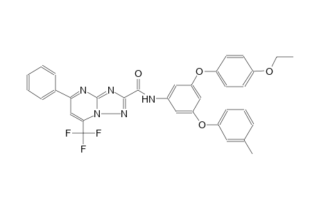 [1,2,4]triazolo[1,5-a]pyrimidine-2-carboxamide, N-[3-(4-ethoxyphenoxy)-5-(3-methylphenoxy)phenyl]-5-phenyl-7-(trifluoromethyl)-