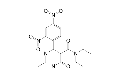 N,N-Diethyl-2-(2,4-dinitrophenyl)-2-ethylaminoethane-1,1-dicarboxamide