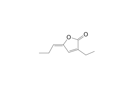 2(5H)-Furanone, 3-ethyl-5-propylidene-, (E)-