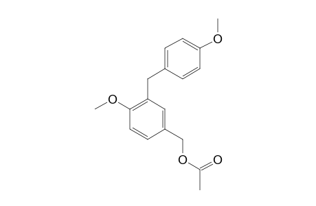 3-(4-METHOXYBENZYL)-4-METHOXYBENZYL-ACETATE