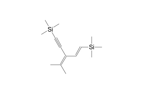 (E)-trimethyl[3-[(trimethylsilyl)ethynyl]-4-methyl-1,3-pentadienyl]silane