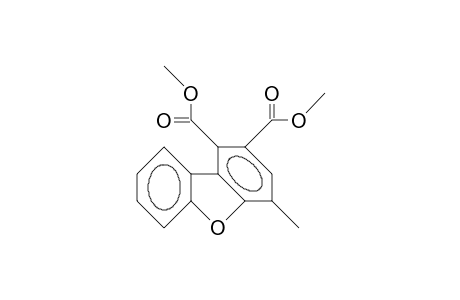 1-Methyl-3,4-bis(carbomethoxy)-dibenzofuran