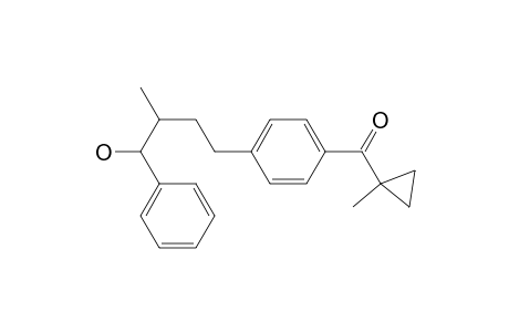 Methanone, [4-(4-hydroxy-3-methyl-4-phenylbutyl)phenyl](1-methylcyclopropyl)-