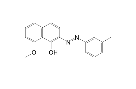 1-Naphthalenol, 2-[2-(3,5-dimethylphenyl)diazenyl]-8-methoxy-