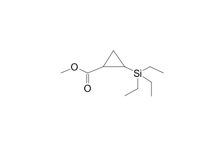 Methyl 2-(triethylsilyl)cyclopropanecarboxylate