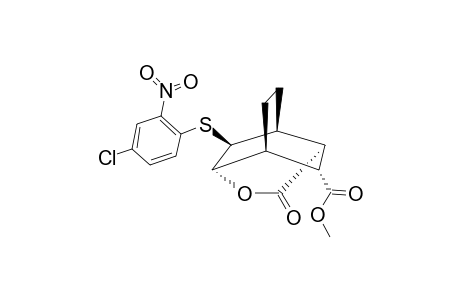 Methyl-(2sr, 7RS)-2-(4'-chlor-2'-nitrophenylthio)-4-oxa-5-oxotricyclo-[4.4.0.0(3,8)]-decan-7-carboxylate