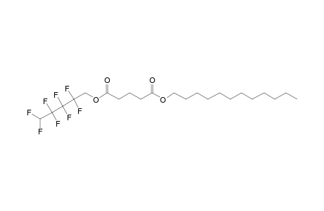 Glutaric acid, dodecyl 2,2,3,3,4,4,5,5-octafluoropentyl ester