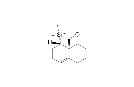 trans-6-(hydroxymethyl)-5-(trimethylsilyl)bicyclo[4.4.0]dec-1-ene