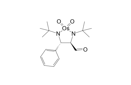 trans-1,3-Bis(tert-butyl)-2,2-dioxo-4-phenyl-5-(formyl)-2-osama(VI)imidazolidine