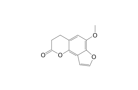 6-Methoxy-2-oxo-(2,3-4H)-furo(2,3-H)-1-benzopyran