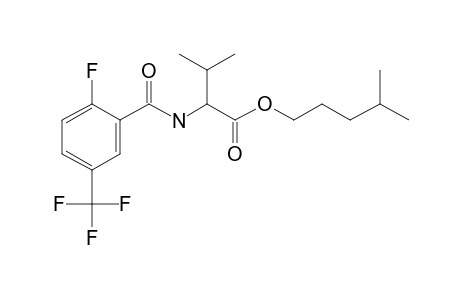 L-Valine, N-(2-fluoro-5-trifluoromethylbenzoyl)-, isohexyl ester