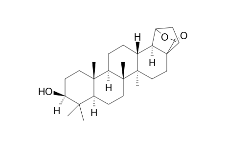 Diospyrolide [20,29,30-trinor-3.beta.-hydroxy-28,19.beta.-lupanolide]