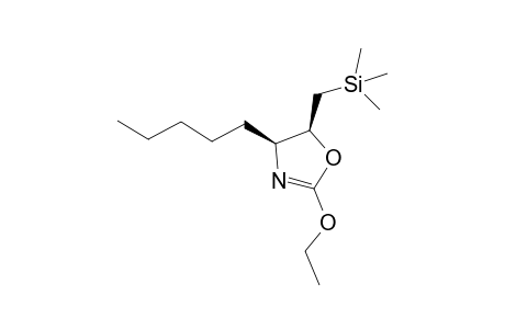 2-Ethoxy-4-pentyl-5-(trimethylsilyl)methyloxazoline