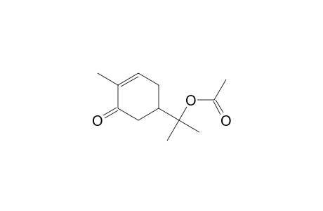 5-(1-Acetoxy-1-methyl-ethyl)-2-methyl-2-cyclohexen-1-one