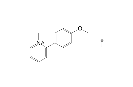 2-(p-methoxyphenyl)-1-methylpyridinium iodide