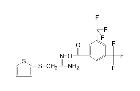 O-[3,5-bis(trifluoromethyl)benzoyl]-2-[(2-thienyl)thio]acetamidoxime