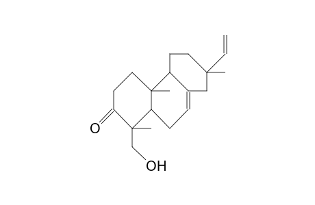 1,4a,7-trimethyl-1-methylol-7-vinyl-3,4,4b,5,6,8,10,10a-octahydrophenanthren-2-one