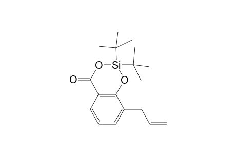 2,2-Ditert-butyl-8-prop-2-enyl-1,3,2-benzodioxasilin-4-one