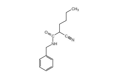 N-benzyl-2-cyanohexanamide