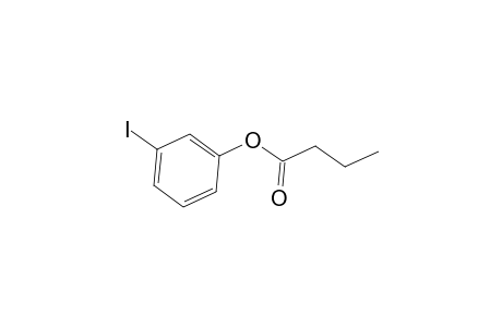 Butyric acid, m-iodophenyl ester