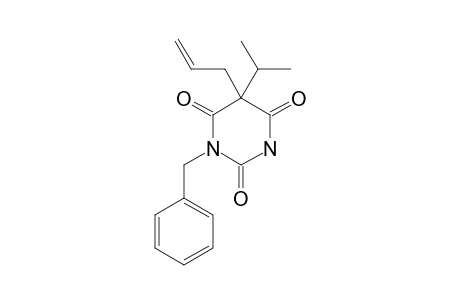 5-allyl-1-benzyl-5-isopropylbarbituric acid