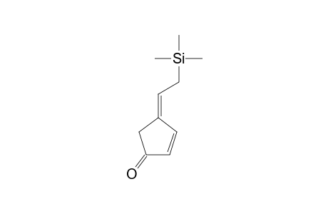 (Z)-4-[2-(TRIMETHYLSILYL)-ETHYLIDENE]-CYCLOPENT-2-ENONE