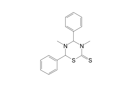 3,5-dimethyl-4,6-diphenyltetrahydro-2H-1,3,5-thiadiazine-2-thione