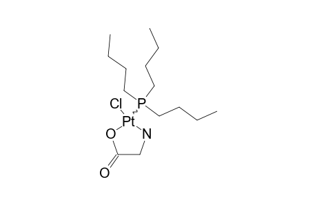 CHLORO-(GLYCINATO)-(TRIBUTYLPHOSPHANE)-PLATIN-(2)