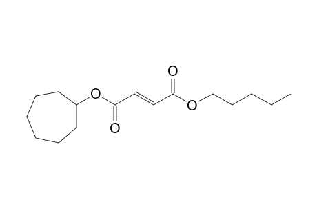 Fumaric acid, cycloheptyl pentyl ester