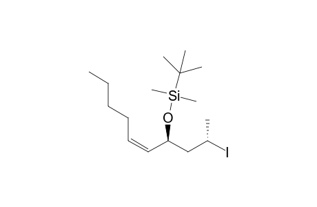 tert-Butyl(((2S,4S,Z)-2-iododec-5-en-4-yl)oxy)dimethylsilane