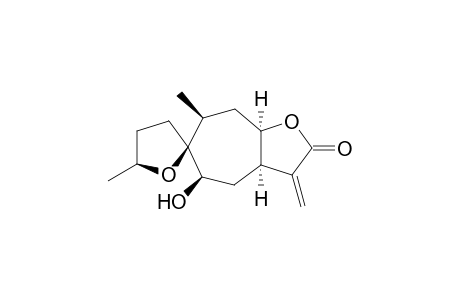 1.beta.,4.beta.-Epoxy-5.beta.-hydroxy-10.alpha.H-xantha-11(13)-en-12,8.beta.-olide