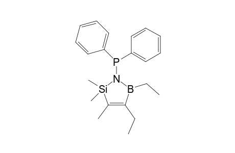 1-(Diphenylphosphino)-4,5-diethyl-2,2,3-trimethyl-2,5-dihydro-1H-1,2,5-azasilaborole