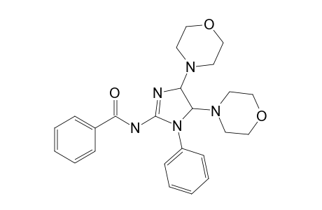 Benzamide, N-(4,5-dihydro-4,5-di-4-morpholinyl-1-phenyl-1H-imidazol-2-yl)-, trans-