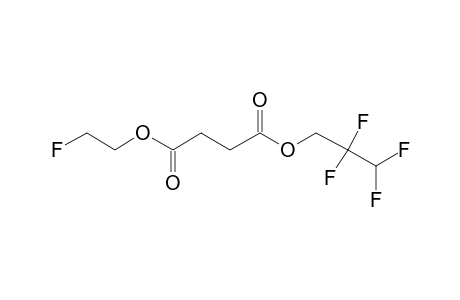 Succinic acid, 2,2,3,3-tetrafluoropropyl 2-fluoroethyl ester