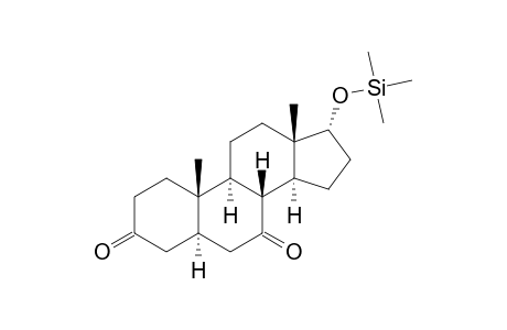 5.ALPHA.-ANDROSTAN-17.ALPHA.-OL-3,7-DIONE-TRIMETHYLSILYL ETHER