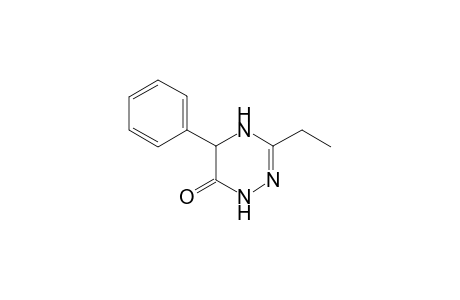 4,5-Dihydro-3-ethyl-5-phenyl-1,2,4-triazin-6(1H)-one