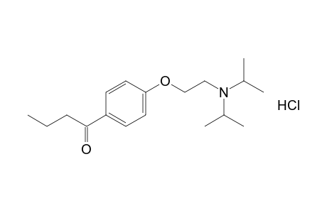 4'-[2-(diisopropylamino)ethoxy]butyrophenone, hydrochloride