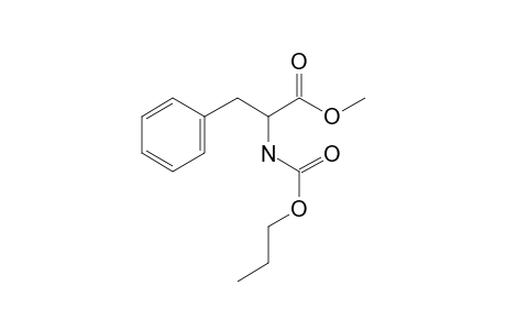 L-Phenylalnine, N-(N-propyloxycarbonyl)-, methyl ester