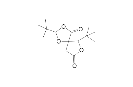 2-tert-Butyldioxolan-4-one-5-spiro-5'-1'-tert-Butyltetrahydrofuran-2'-one