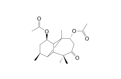 (1R,3S,4S,5S,9R,10R,11R)-1,9-Diacetyloxy-7-oxolongipinane