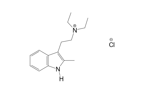 3-[2-(diethylamino)ethyl]-2-methylindole, monohydrochloride