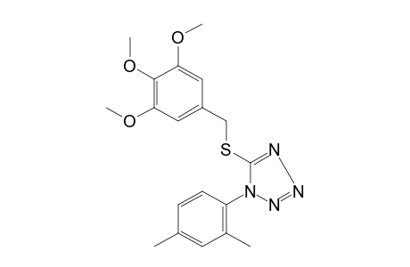 5-[(3,4,5-TRIMETHOXYBENZYL)THIO]-1-(2,4-XYLYL)-1H-TETRAZOLE