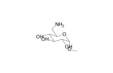 6-AMINO-6-DEOXY-ALPHA-D-METHYL-GLUCOPYRANOSIDE;GSA-6