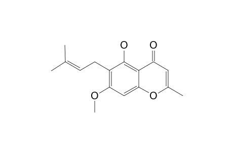 Peucenin, 7-methyl ether