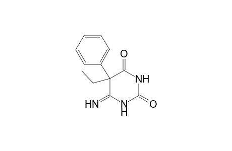 5-Ethyl-5-phenyl-4-iminobarbituric acid