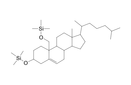 5-Cholesten-3.beta.,19-diol, di-trimethylsilyl