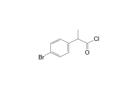 Propanoyl chloride, 2-(4-bromophenyl)-