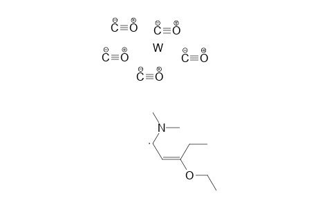 Pentacarbonyl[(2E)-1-(dimethylamino)-3-ethoxy-pentyliden]-Tungsten