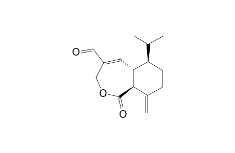 (5AR,6R,4AS)-1,3,5A,6,7,8,9,9A-OCTAHYDRO-6-(1-METHYLETHYL)-9-METHYLENE-1-OXO-2-BENZOXEPIN-4-CARBALDEHYDE